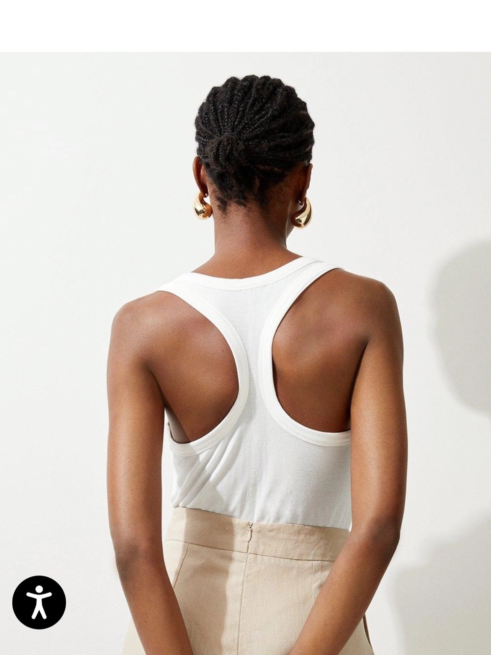 Karen Millen rib jersey bodysuit - Picture 4 of 6